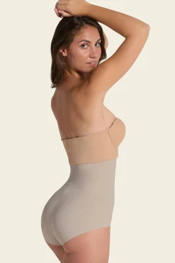 Braga faja de tiro alto con control moderado en abdomen y espalda