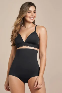 Braga faja de tiro alto con control moderado en abdomen y espalda