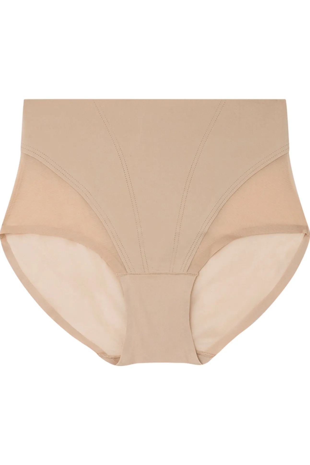 Braga media moldeadora tul nude