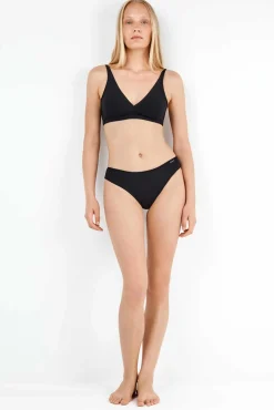 Braga midi con galón de encaje y camales