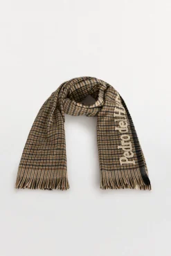 Bufanda cuadros de paño
