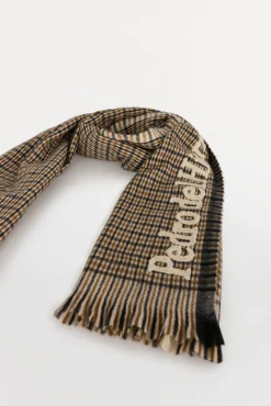 Bufanda cuadros de paño