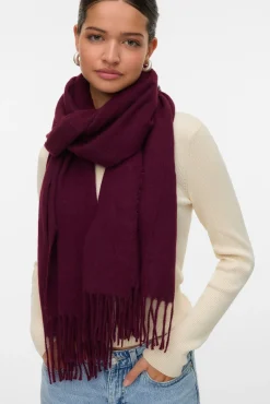 Bufanda desflecada tejido suave