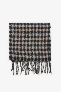 Bufanda gruesa cuadros