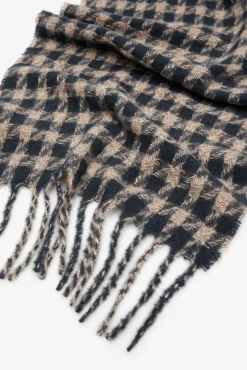 Bufanda gruesa cuadros