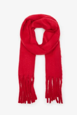 Bufanda gruesa flecos