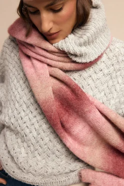 Bufanda gruesa rayas