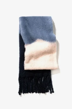 Bufanda Manta Cepillada Tricolor