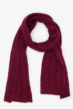 Bufanda punto estructura ochos