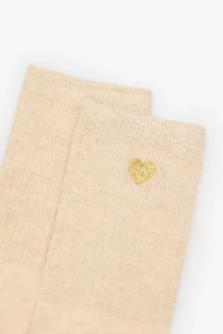 Calcetin largo lurex