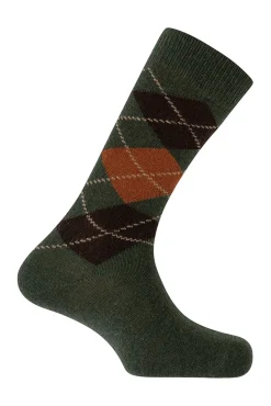 Calcetines cortos Cachemira-lana de Rombos