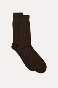 Calcetín lana lunar