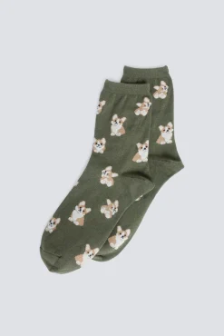 Calcetín largo liebres