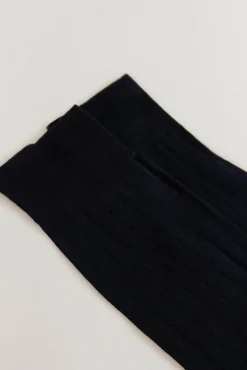 Calcetín liso vestir