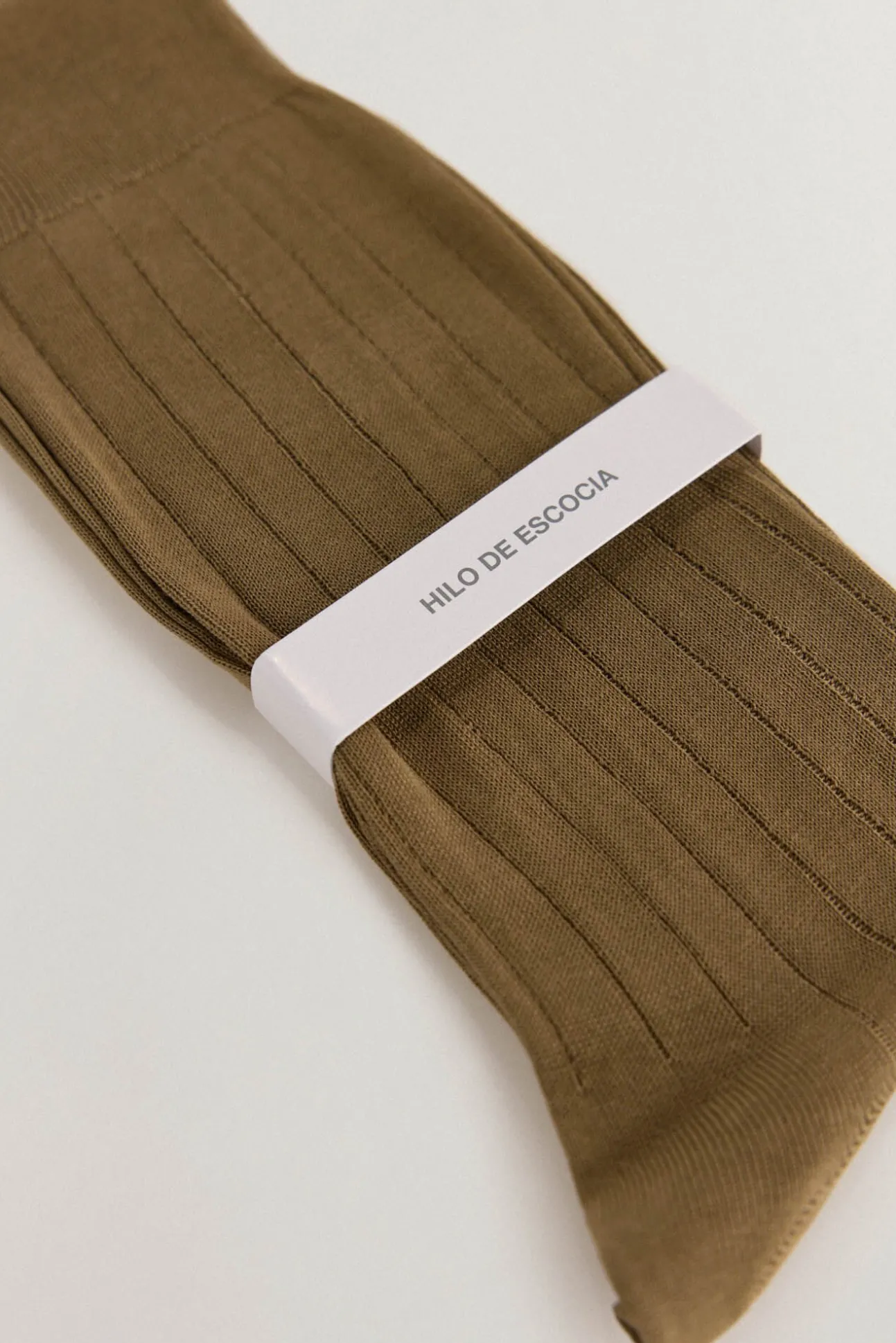 Calcetín liso vestir