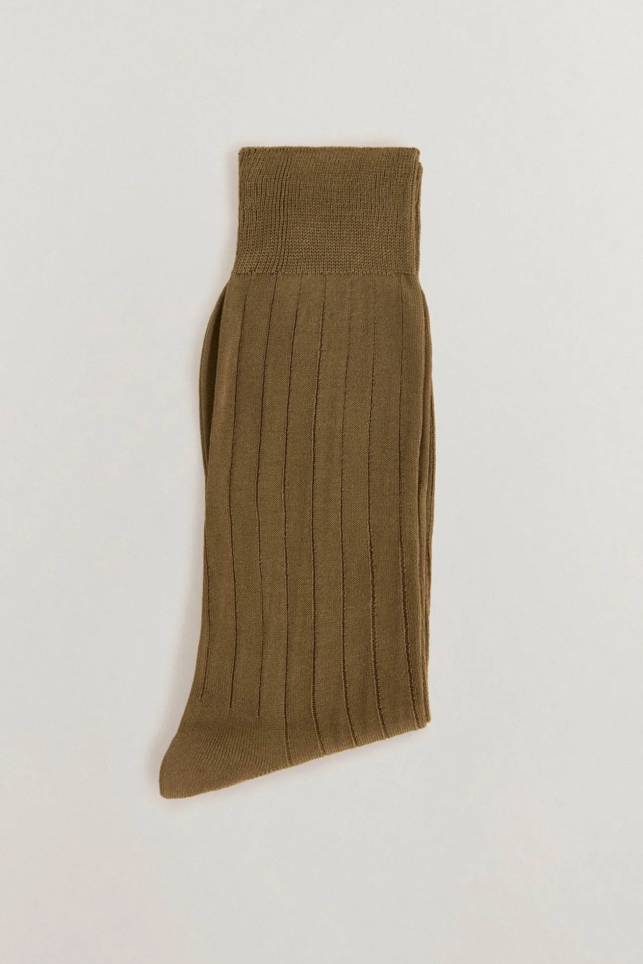 Calcetín liso vestir