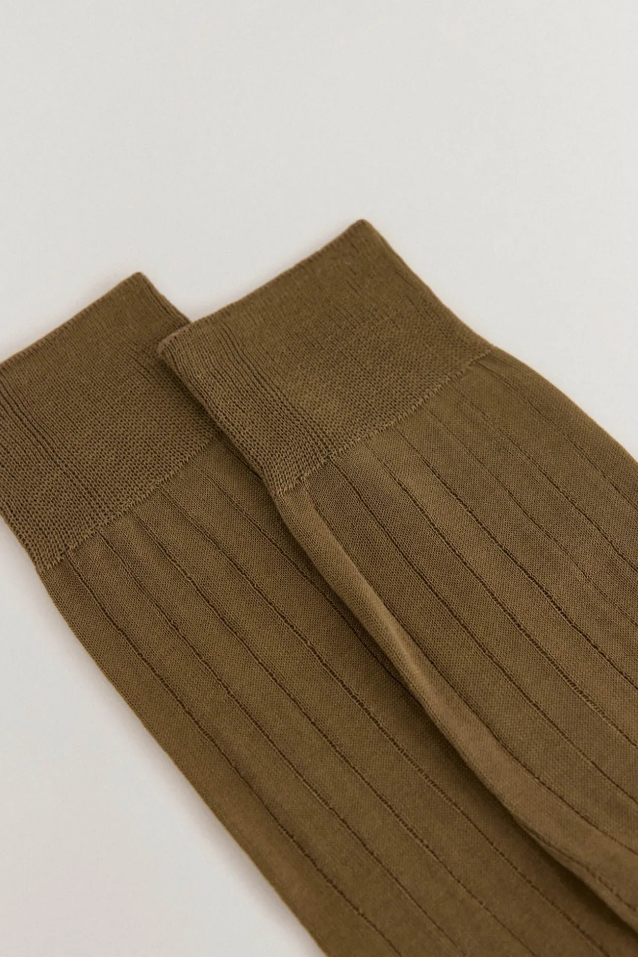 Calcetín liso vestir