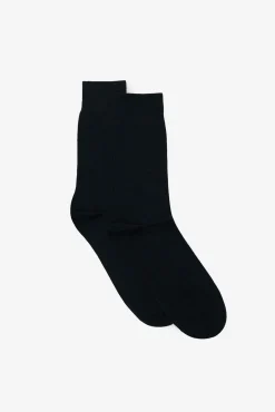 Calcetín liso vestir