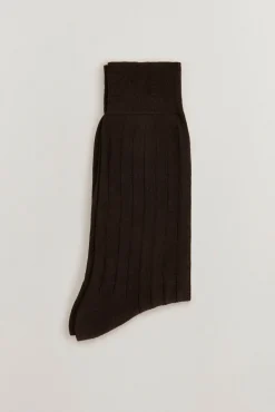 Calcetín liso vestir