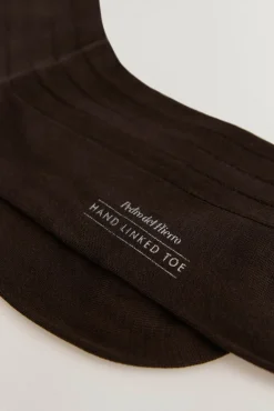 Calcetín liso vestir