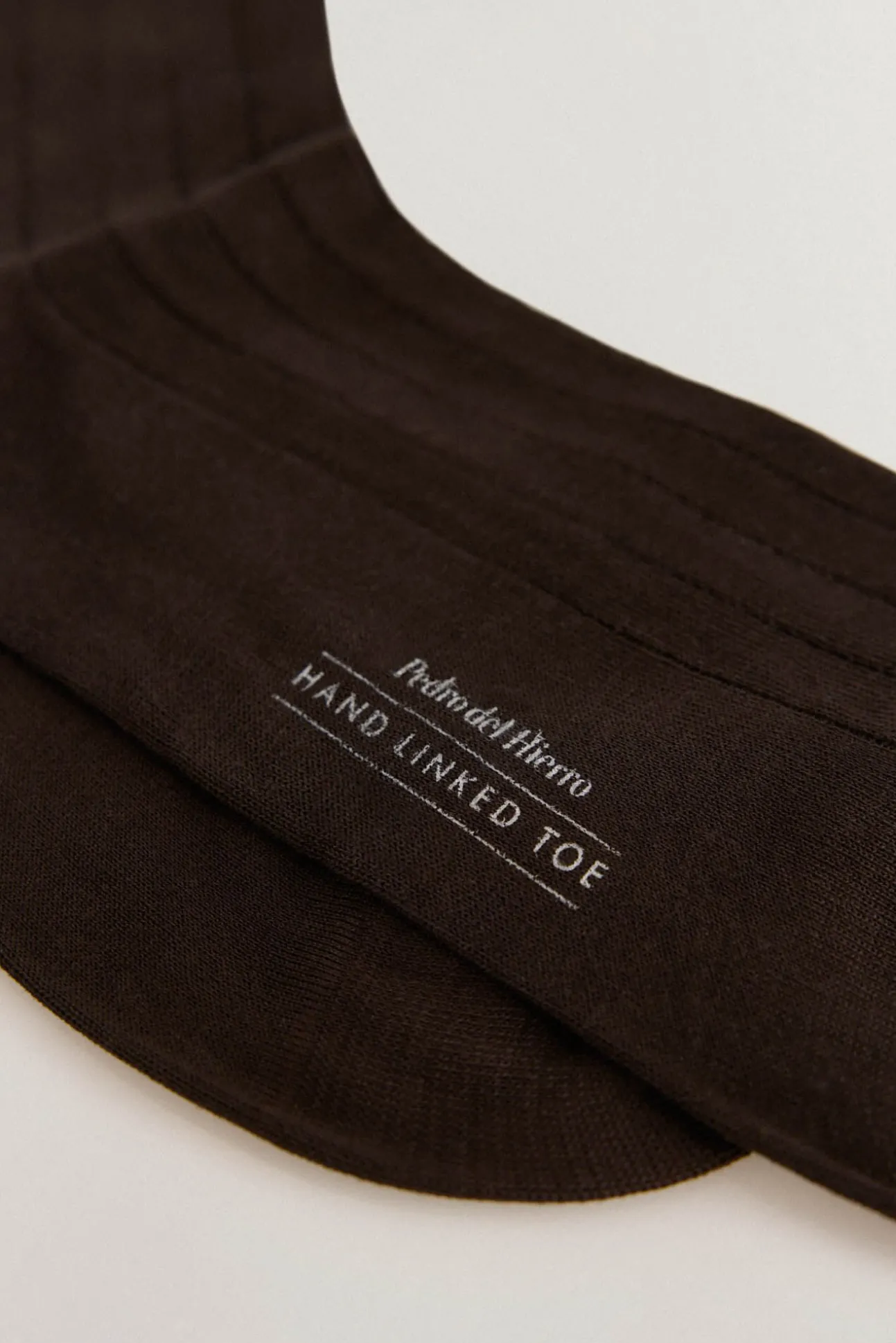 Calcetín liso vestir