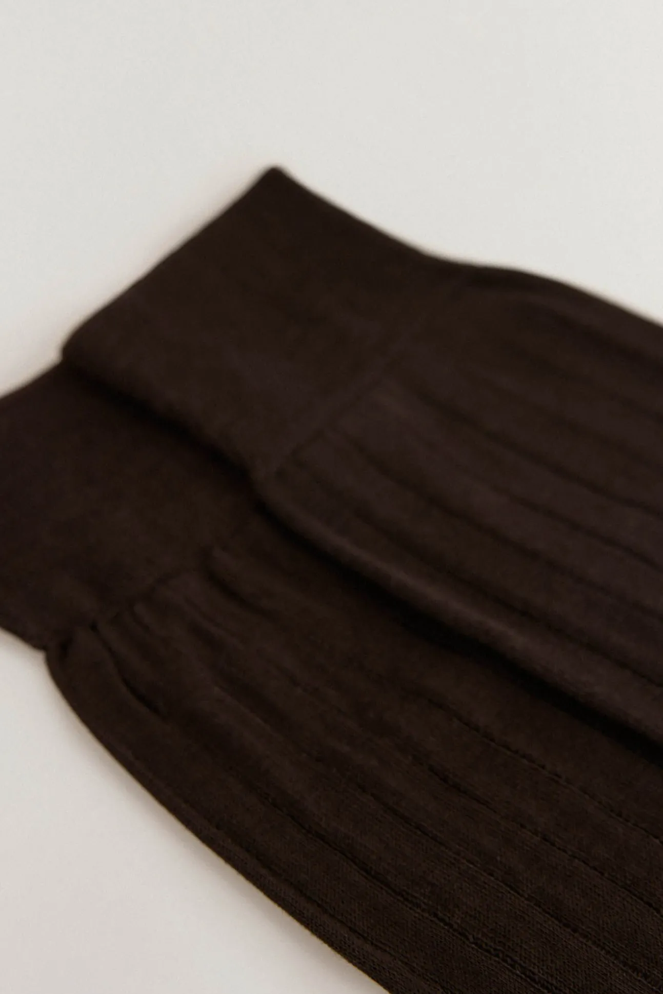 Calcetín liso vestir