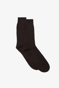 Calcetín liso vestir