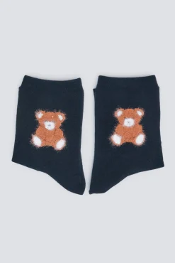Calcetín oso rizo