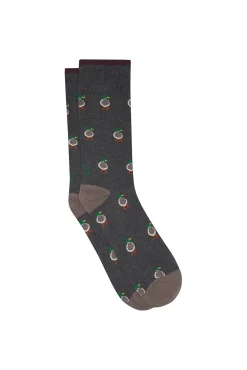 Calcetín Regular Algodón Caballero