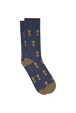 Calcetín Regular Algodón Caballero