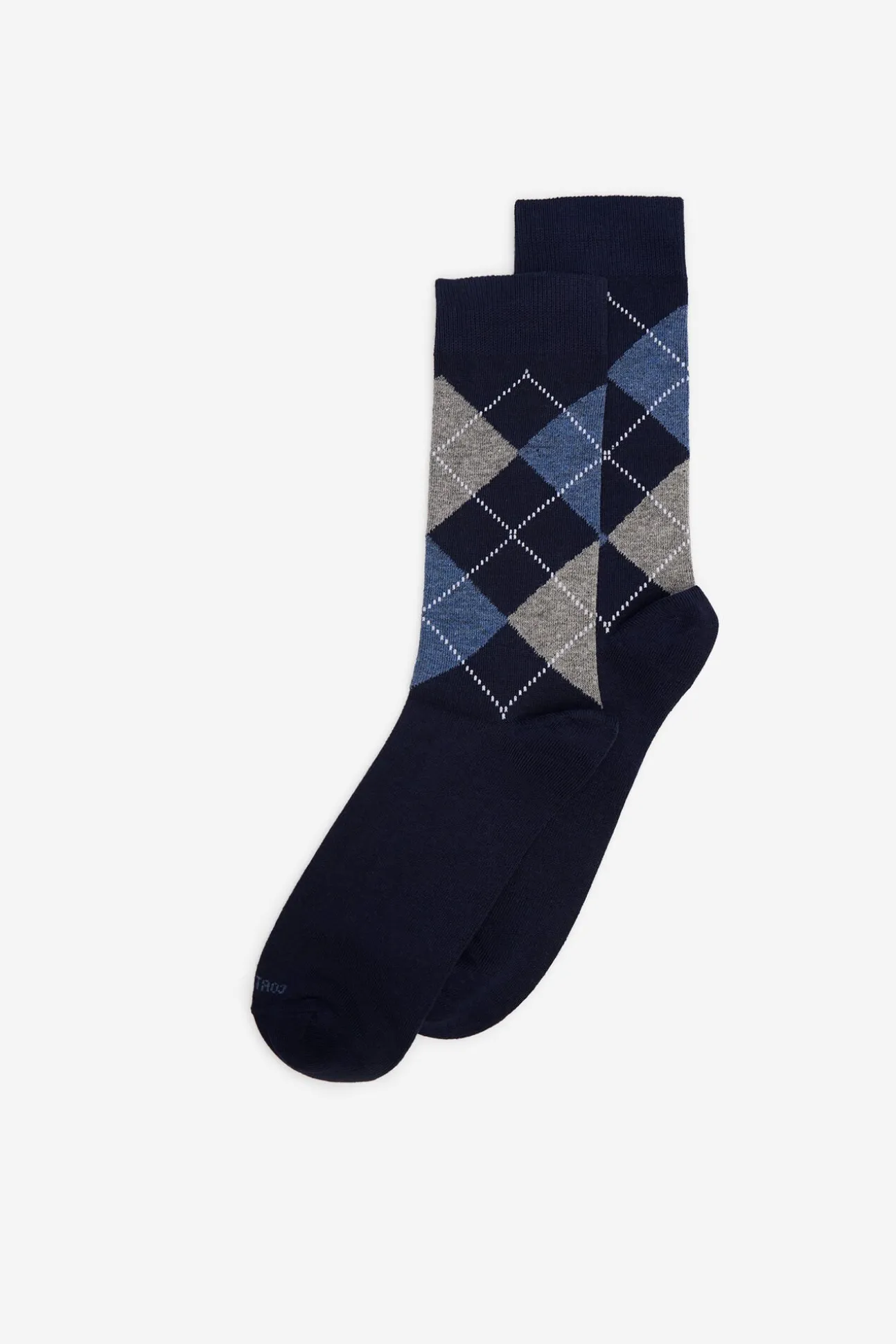 Calcetín rombos