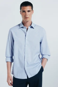 Camisa algodón fil a fil