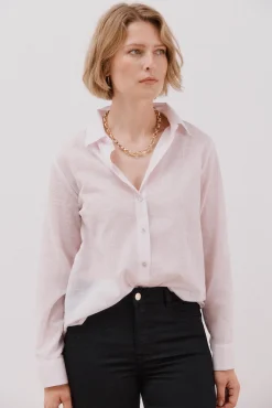 Camisa algodón rayas