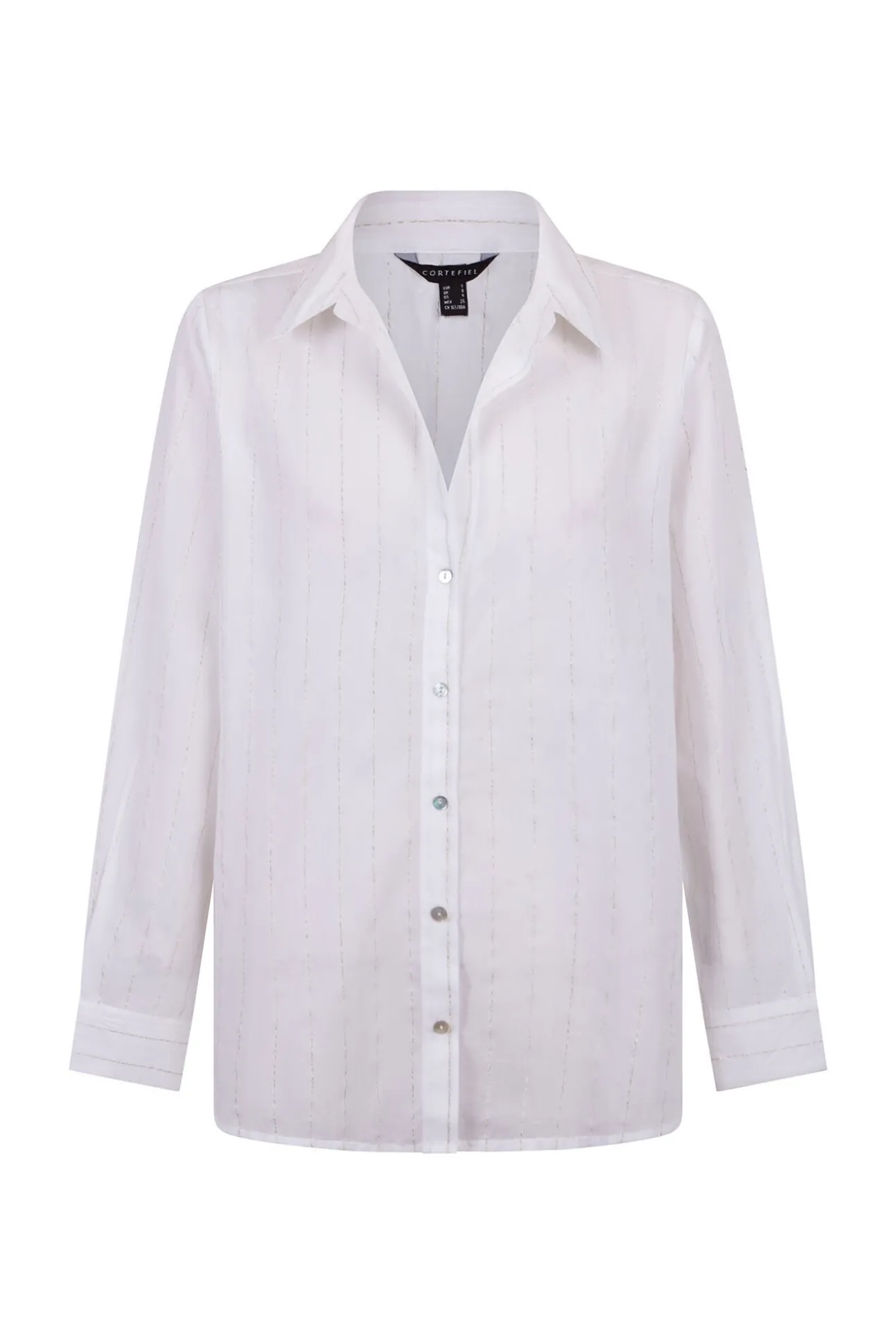 Camisa algodón rayas