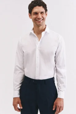 Camisa blanca algodón