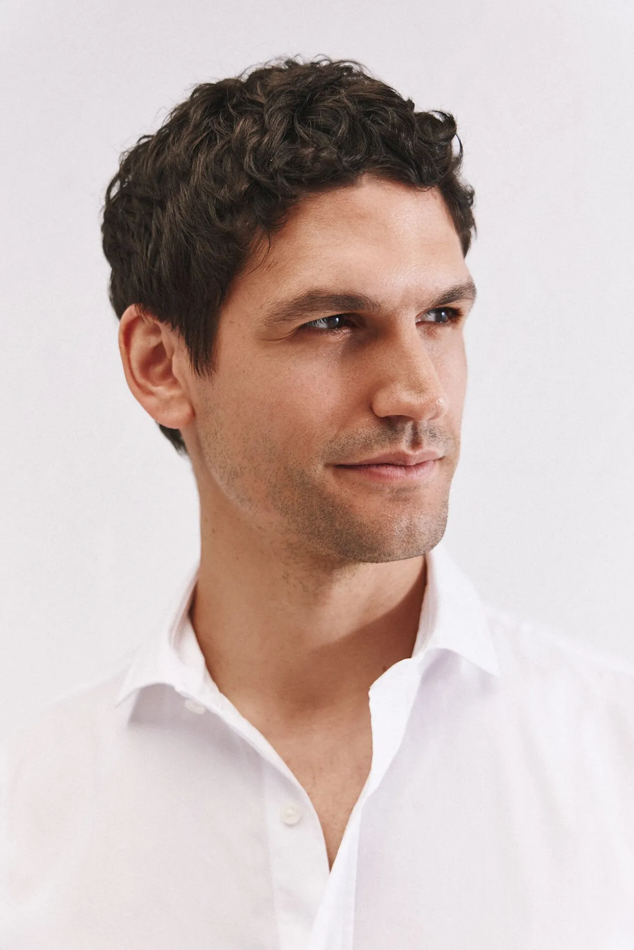 Camisa blanca algodón