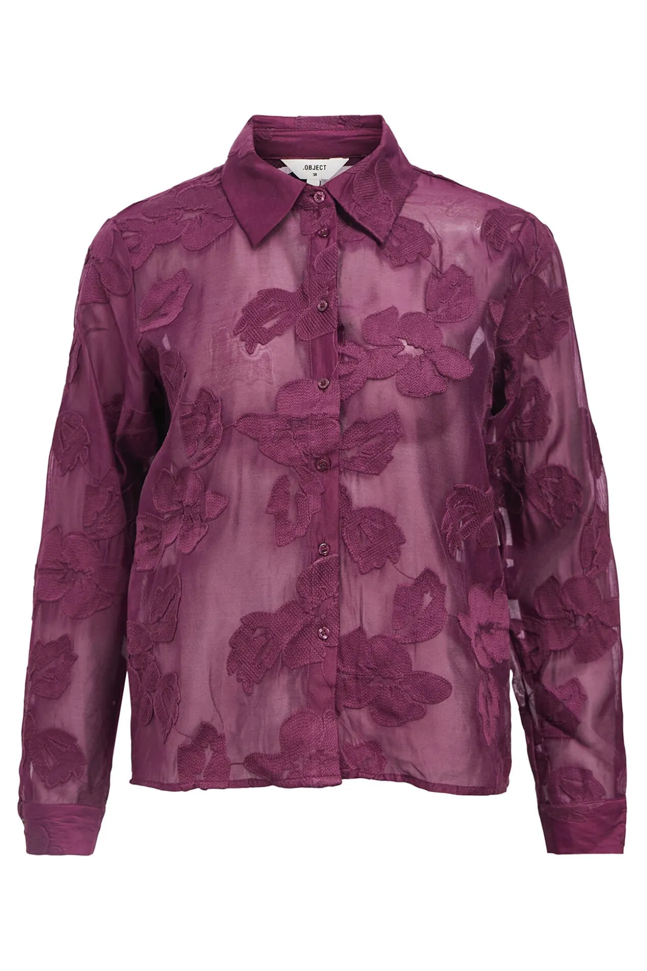Camisa bordada flores