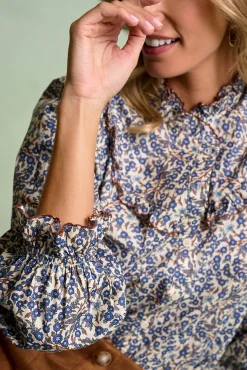 Camisa bordado Antibes