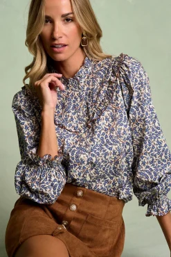 Camisa bordado Antibes