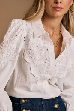Camisa bordado Blanca