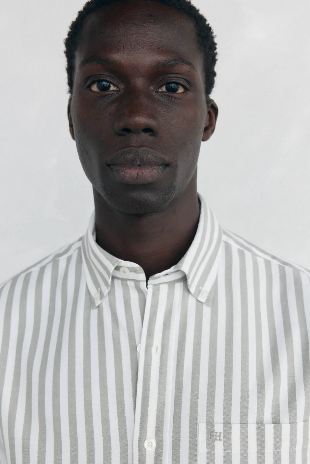 Camisa Brushed Oxford rayas