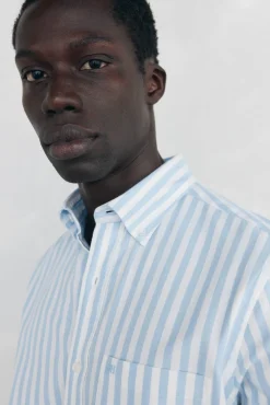 Camisa Brushed Oxford rayas