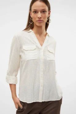 Camisa básica de manga larga