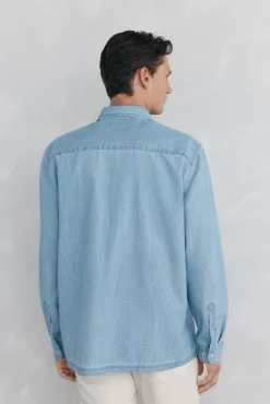 Camisa chambray