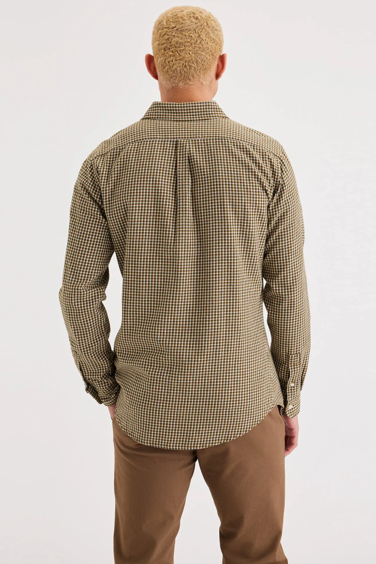 Camisa con botones Slim Fit Icon para hombre