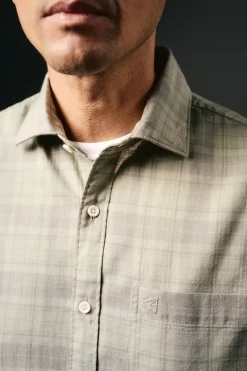 Camisa cuadro sobretintado