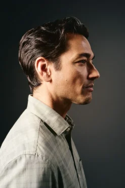 Camisa cuadro sobretintado