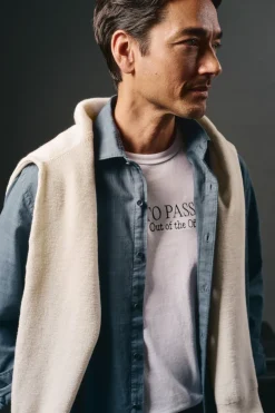 Camisa cuadro sobretintado