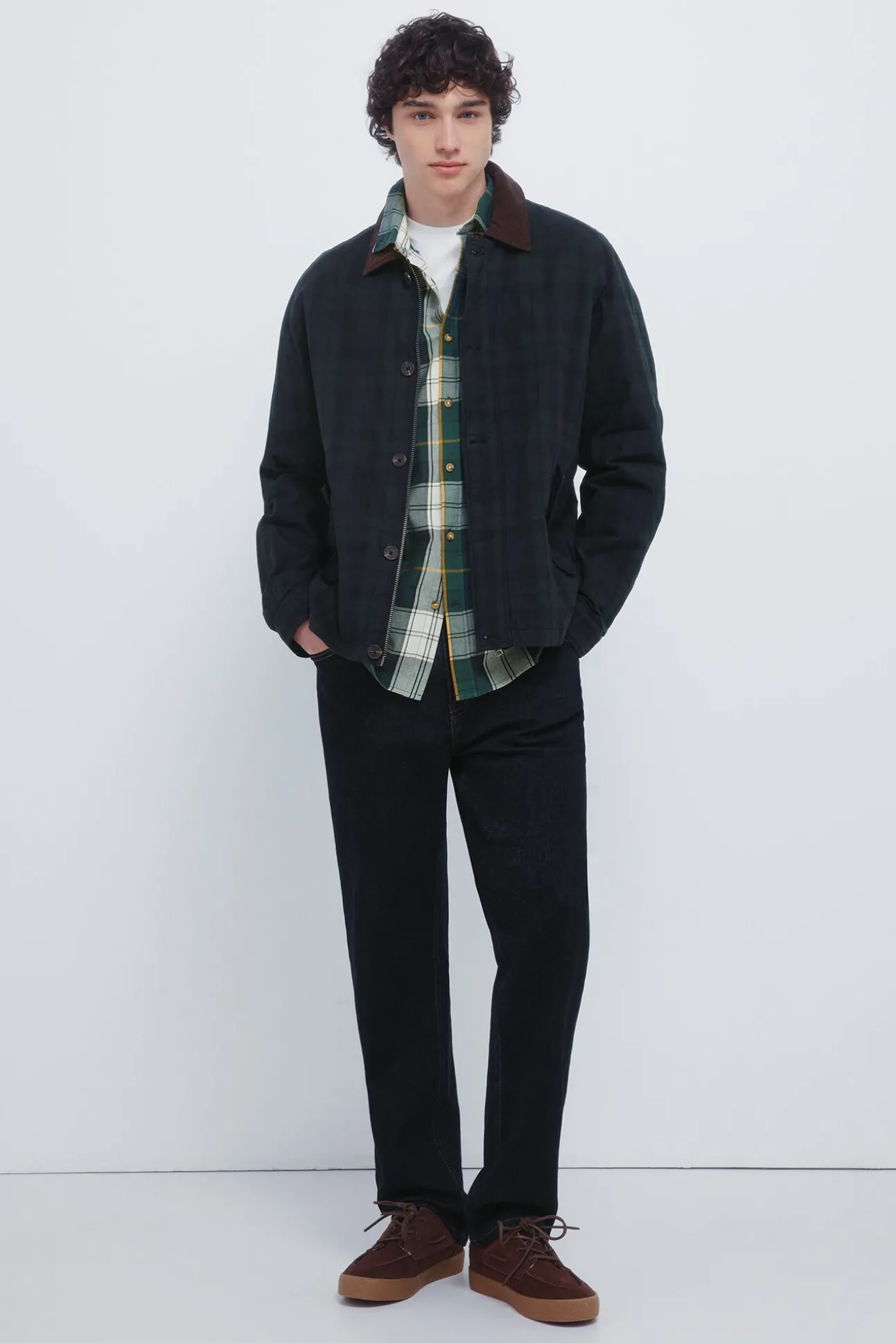 Camisa cuadro tartán