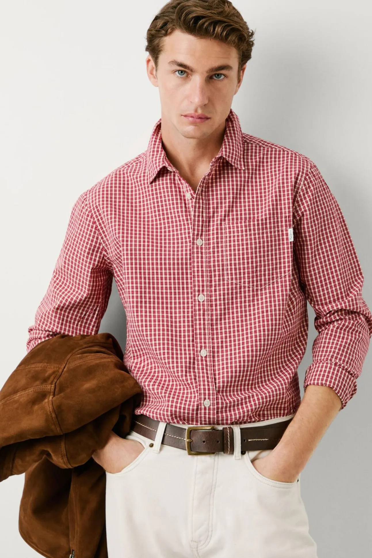 Camisa Cuadros Fit Regular